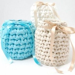 ​Обвязанные баночки как органайзеры