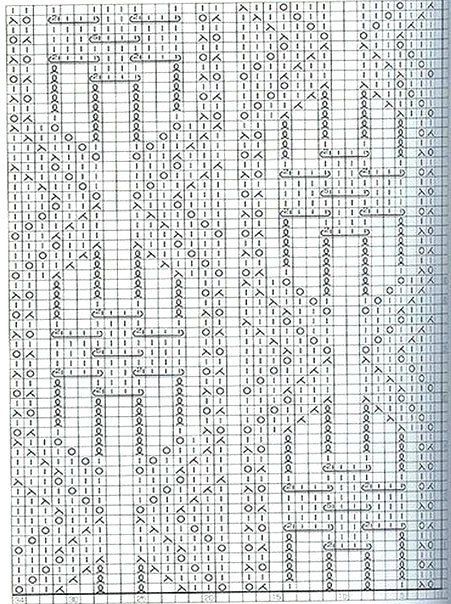 Очень нарядный узор