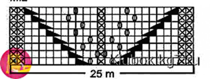 Прекрасный узор для рукавичек и не только