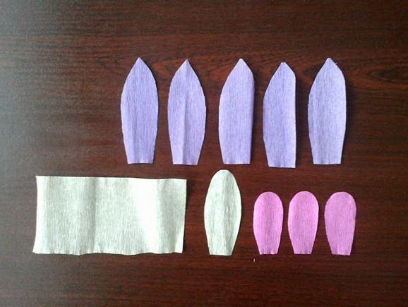 Чудесная орхидея из гофрированной бумаги