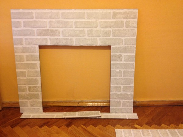 Фальш-камин в квартиру своими руками