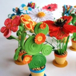 ​Идеи цветов в технике квиллинга