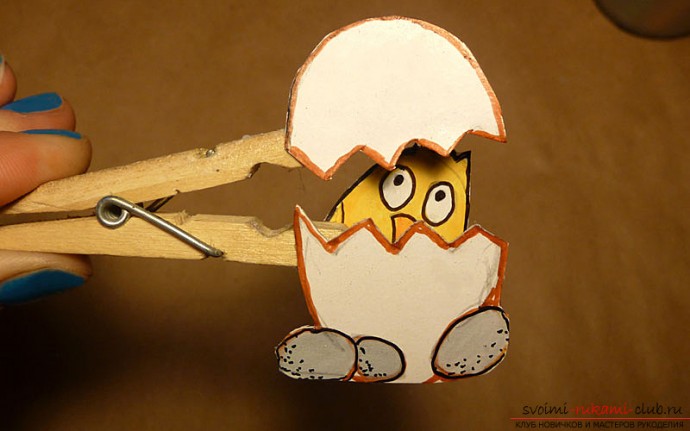 Идеи поделок из прищепок