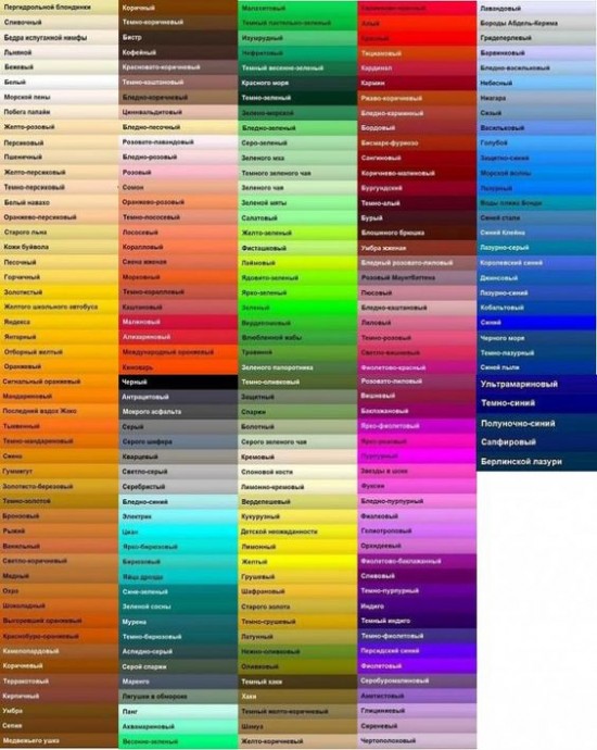 ​Искусство цветовых сочетаний