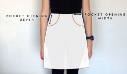 Карман с подкройным бочком: мастер-класс