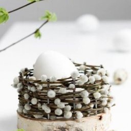 Корзиночка из вербы