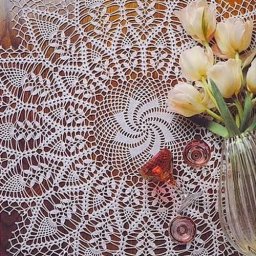 Схемы салфеток крючком в ваши копилочки