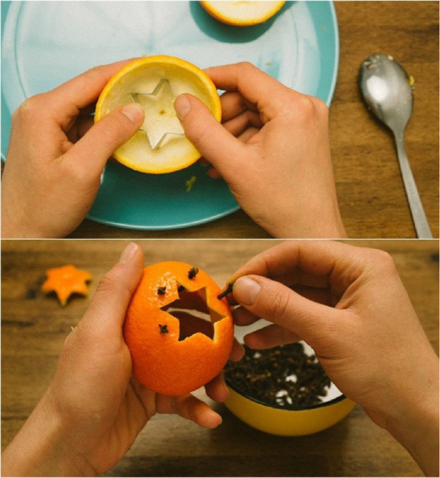 Мандариновые подсвечники Мандариновые подсвечники