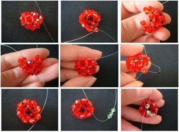 Кулон-земляничка