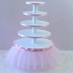 Многоярусные подставки для сладостей из картона