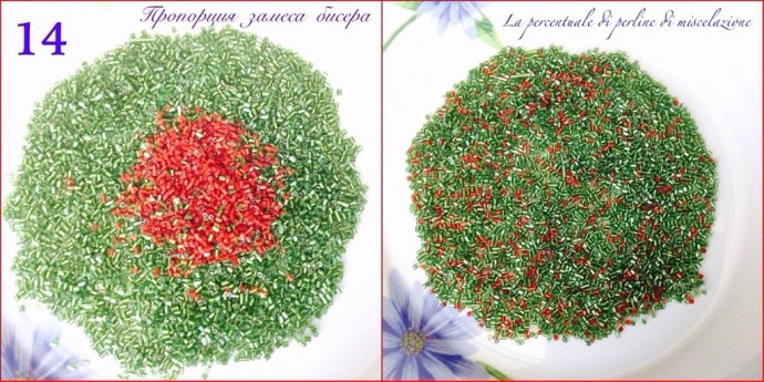 Рождественская звезда из бисера