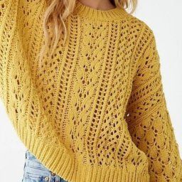 Ажурный джемпер