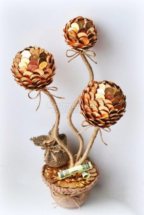 Денежный топиарий