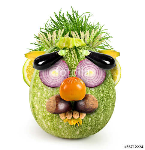 Картины из овощей и фруктов: идеи не для слабонервных