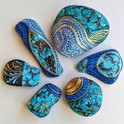 Идеи росписи камней