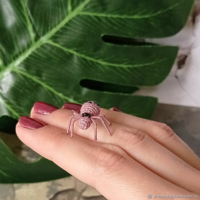 Маленький паучок крючком