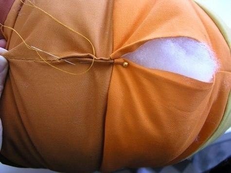 Подушка-пуфик: мастер-класс