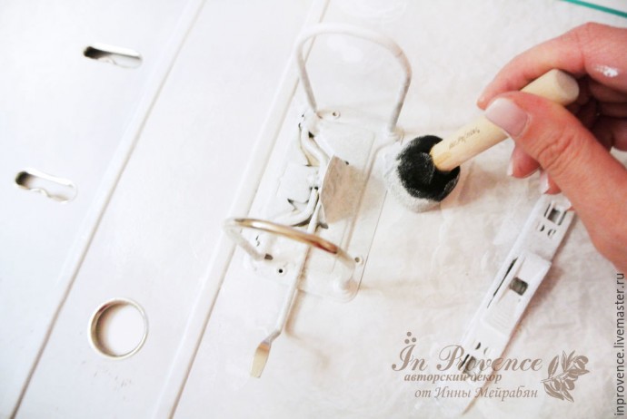 Декор папки для домашних документов