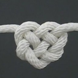 Узел в виде сердца