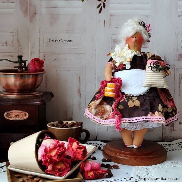 Куклы-толстушки в стиле Тильда
