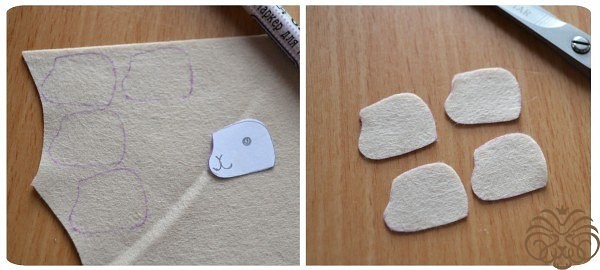 Милые альпаки из фетра Милые альпаки из фетра