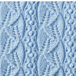 Очень красивый узор спицами со схемой