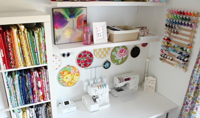 Рабочее место рукодельницы: идеи для эргономики