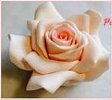 Розочка из полимерной глины