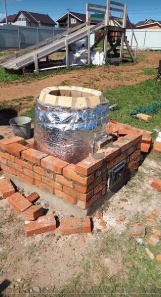 ​Самодельный тандыр