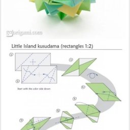 Шары счастья оригами: схемы для изготовления