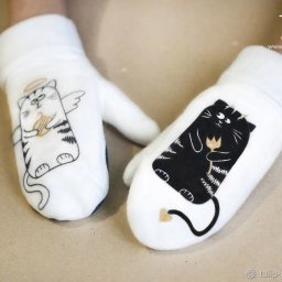 Варежки из флиса