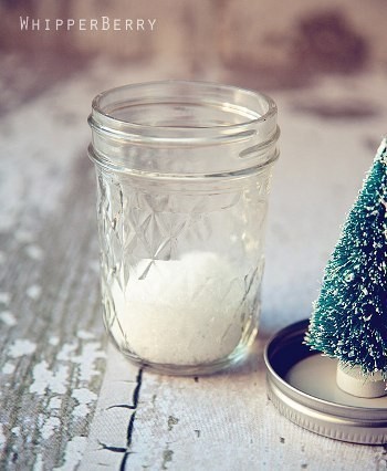 Ёлка в банке или зимний лес под стеклом