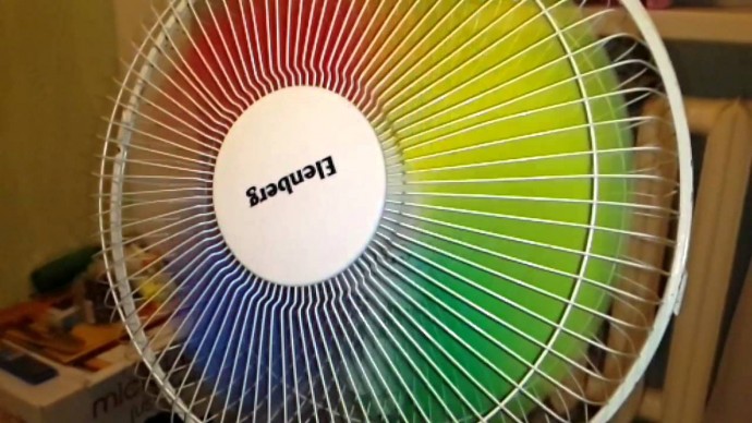 Радужный вентилятор для яркой жизни