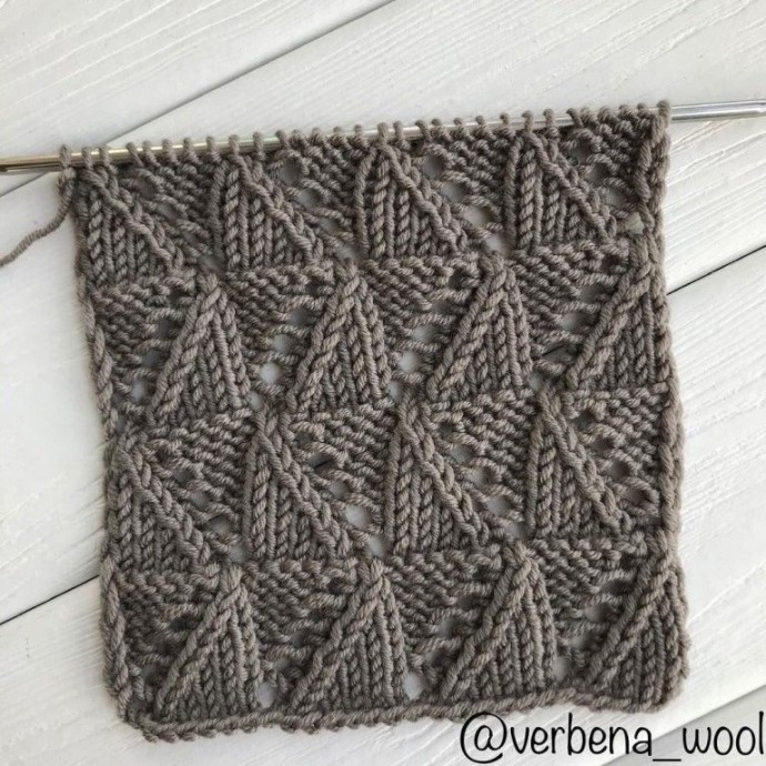 ​Самые красивые узоры для спиц