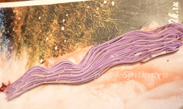 Картина в технике квиллинг: мастер-класс