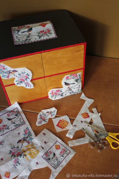 Мини-комод в японском стиле
