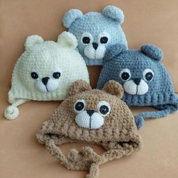 Шапочки-мишки