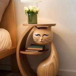 Очаровательные идеи столиков с котиками