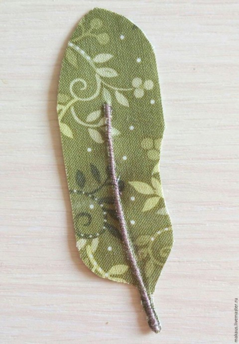 Текстильные пёрышки