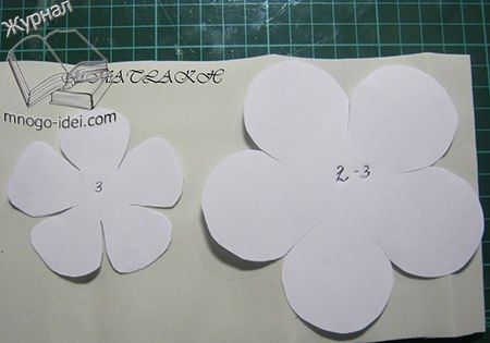 Роза из фоамирана