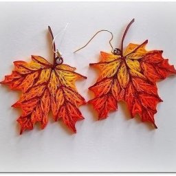 ​Идеи создания осенних листьев в технике квиллинга