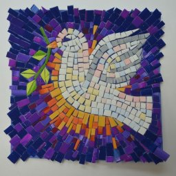 Имитация мозаики из ланч-боксов