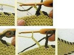 ​Как обвязать край трикотажного полотна