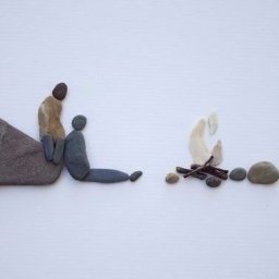 Картины из камней