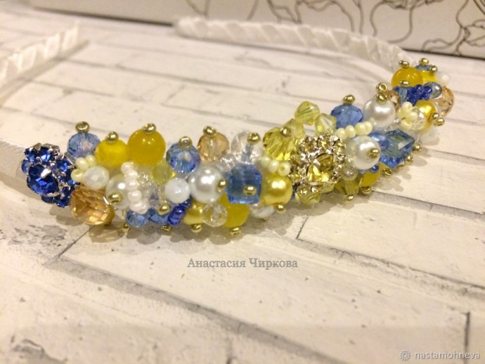 Шикарный ободок для волос