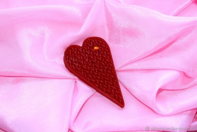 Имитация вязания из полимерной глины