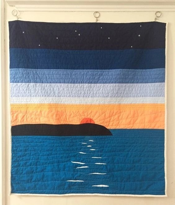 Лоскутные одеяла "Рассветы и закаты"