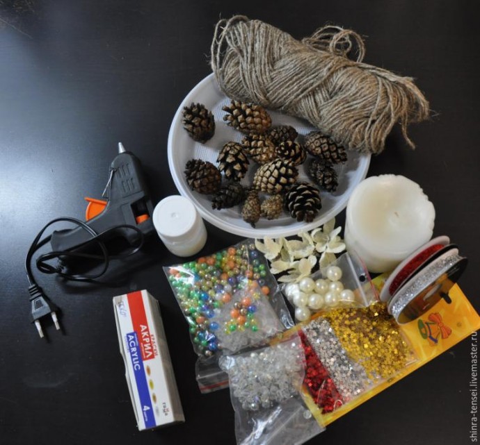 Праздничный подсвечник Праздничный подсвечник