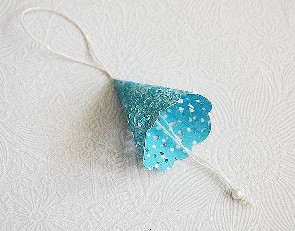 Ангелочек из бумаги