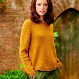 Базовый джемпер спицами